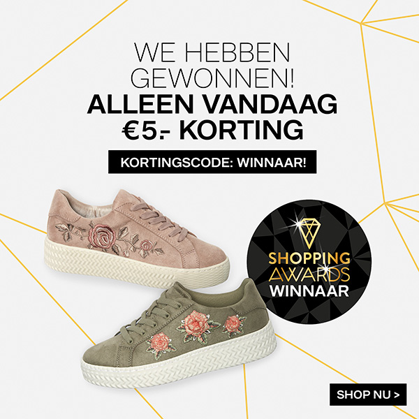 Shop nu met 5,- korting >