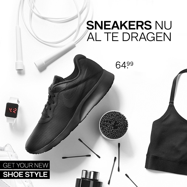 Sneakers nu al te dragen >