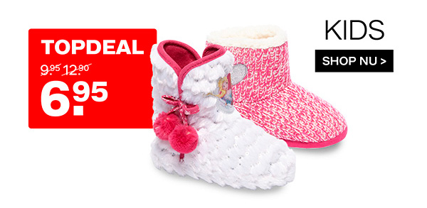 Topdeal kinder pantoffels >