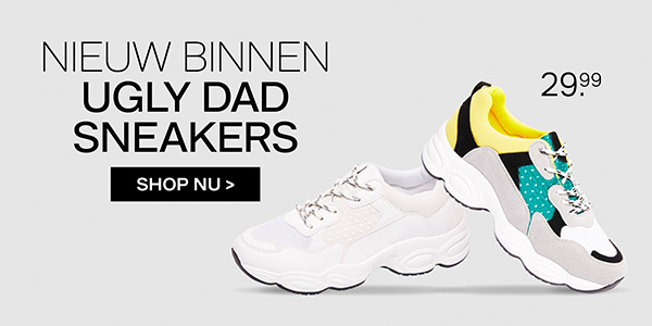 Ugly dad sneakers, nieuw binnen>