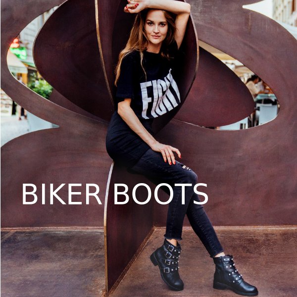 Nieuw binnen biker boots 