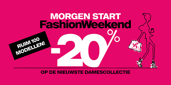 Morgen start Fashion Weekend