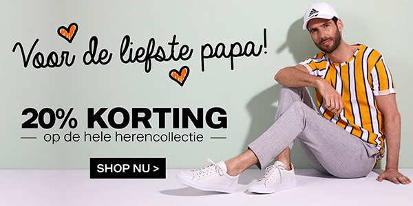 Vaderdag actie: 20% korting