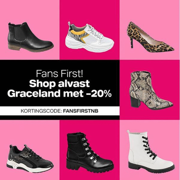 Fans First! Vanavond al 20% korting