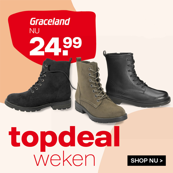 Topdeal laarsjes €24,99 >