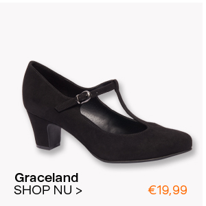 ZWARTE PUMP GESP >