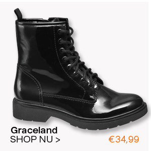 ZWARTE VETERBOOT LAK >