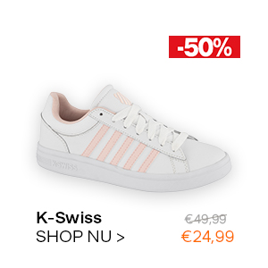 Leren witte Court Winston K-Swiss