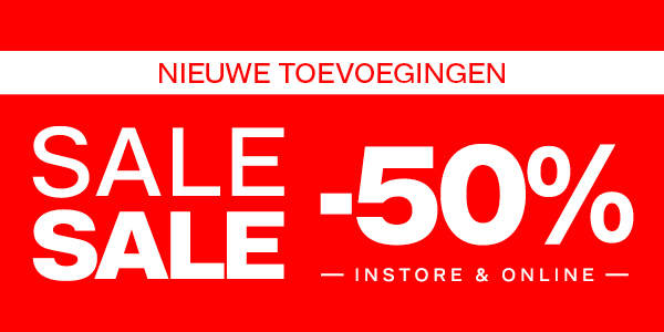 Alle sale items -50%