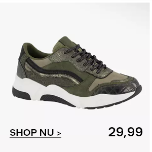 Groene sneaker >