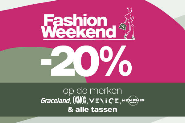 Fashion Weekend 20% korting