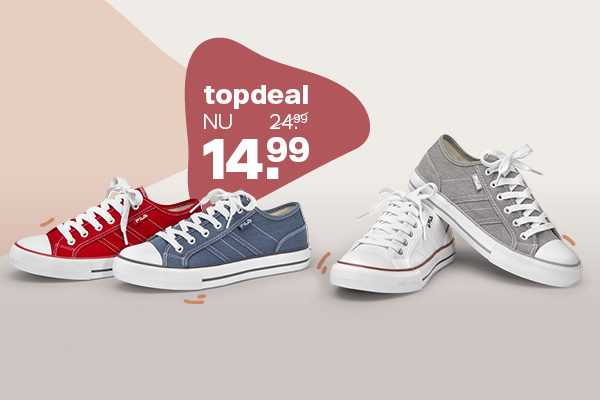 Topdeal Fila canvas sneakers >