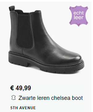 Chelsea boot >