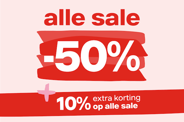 10% extra korting op alle sale >