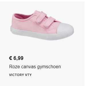 Gymschoen roze >