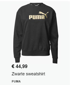 Puma sweatshirt >