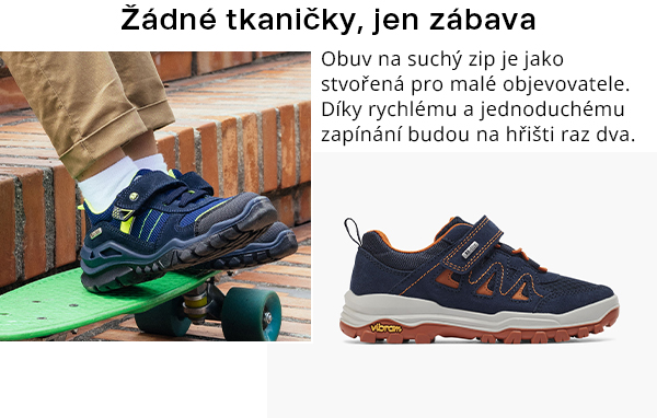 Žádné tkaničky, jen zábava