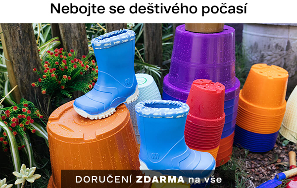 Nebojte se deštivého počasí