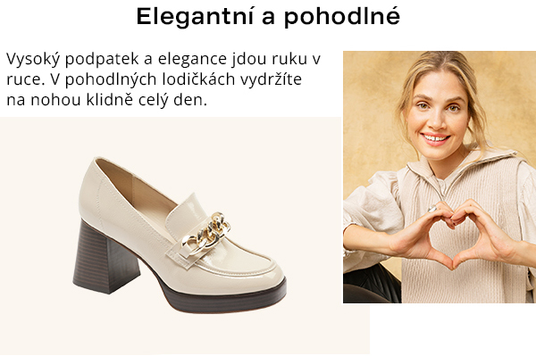 Elegantní a pohodlné