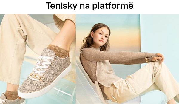 Tenisky na platformě