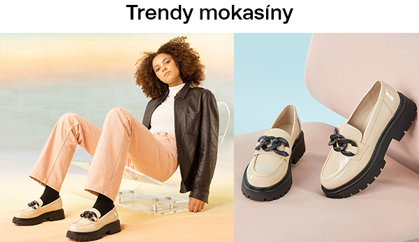 Trendy mokasíny