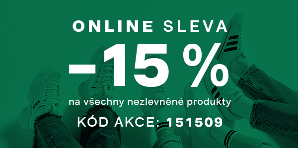 Online sleva -15 %