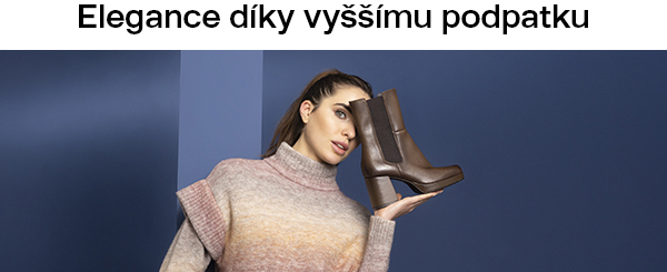 Elegance díky vyššímu podpatku