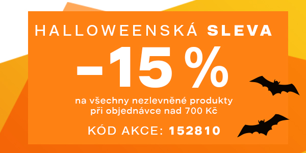 Halloweenská sleva