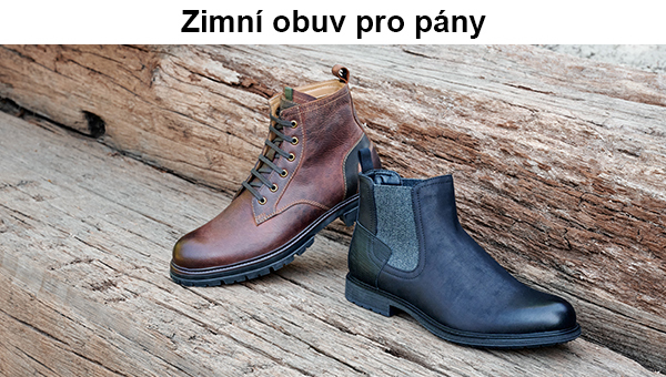 Zimní obuv pro pány